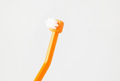 Щётка зубная CS708 для имплантов и ортоконструкций, оранжевая – фото 5