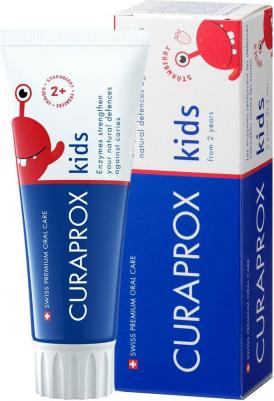 Зубная паста со вкусом клубники Kids 950 с 2х лет, 60 мл – фото 7