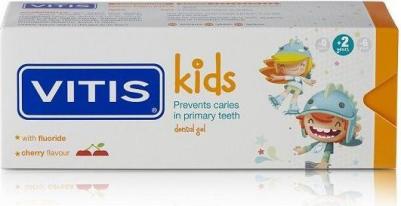 Паста-гель зубная детская 2-6 лет, вишня Kids 50 мл – фото 3