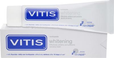Паста зубная отбеливающая Vitis Whitening 100 мл – фото 11