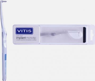Щётка зубная для имплантов Vitis Implant Monotip в твердой упаковке