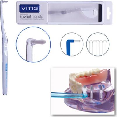 Щётка зубная для имплантов Vitis Implant Monotip в твердой упаковке – фото 3
