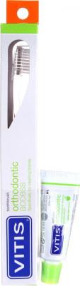 Щётка зубная ортодонтическая Vitis Ortho access в твердой упаковке – фото 3