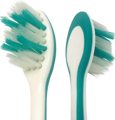 Зубная щетка Защита от кариеса средней жесткости синяя – фото 13