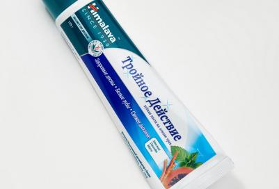 Зубная паста на основе трав Тройное Действие, 125 г – фото 6