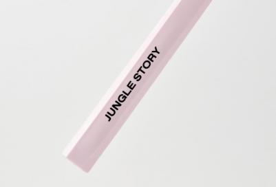 Зубная щётка средней жесткости Биоразлагаемая матовая розово-зеленая – фото 6