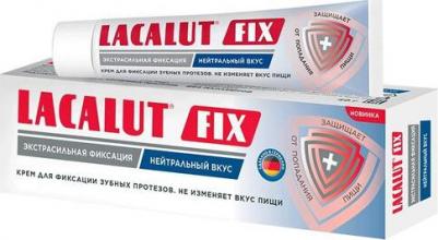 фикс крем для фиксации зубных протезов экстрасильный с нейтральным вкусом туба 40г – фото 1
