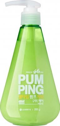 Зубная паста освежающая PERIOE Breath Care Pumping Toothpaste, 285 г