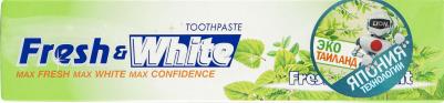 Fresh & White Cool Mint - Зубная паста - мятная свежесть, 160гр., Таиланд