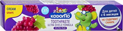 Паста зубная для детей с 6 месяцев с ароматом винограда, 40 г