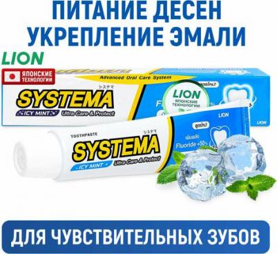 Systema Зубная паста Ледяная мята 90 гр – фото 2