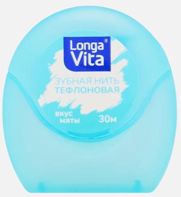 Зубная нить ". Тефлоновая", 30 м