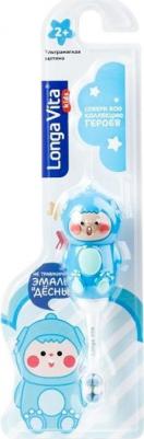 Зубная щетка детская 10000 щетинок 2+ ультрамягкая щетина – фото 3