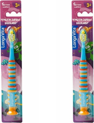 Зубная щетка детская, мануальная от 3-х лет – фото 11