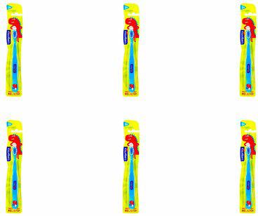 Зубная щетка детская забавные зверята от 3-х лет арт. s-138, 1 шт – фото 8