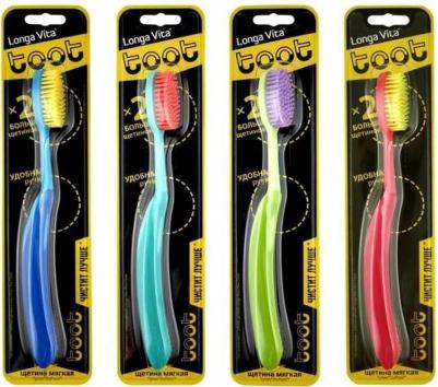 Зубная щетка для взрослых TOOT 1 шт – фото 1