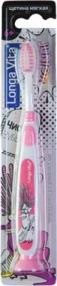Зубная щетка Junior детская розово-белая, от 6-ти лет 901-НТМ/розово-белая – фото 1
