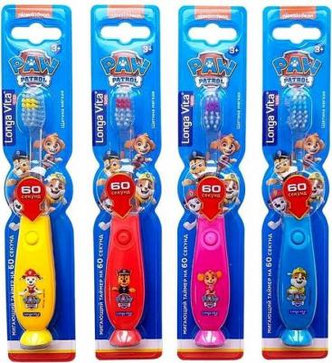 Зубная щетка "Paw Patrol", детская, мигающая с присоской от 3 лет – фото 19