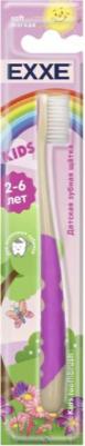 Зубная щетка EXXE Kids детская 2-6 лет мягкая (цвет в ассортименте) – фото 2
