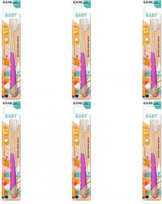 Зубная щетка EXXE Kids детская 2-6 лет мягкая (цвет в ассортименте) – фото 9