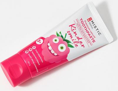 Kinder Smile Premium Natural Toothpaste Child-Friendly Marvellous Raspberry 3+ – фото 2