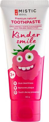Kinder Smile Premium Natural Toothpaste Child-Friendly Marvellous Raspberry 3+ – фото 6