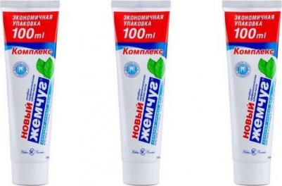 Зубная паста Комплекс Сильный аромат мяты – фото 15