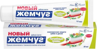 Зубная паста Лечебные Травы в футляре – фото 18