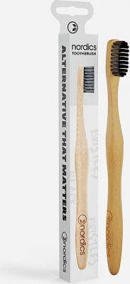 Зубная щетка бамбуковая Charcoal Bristles – фото 5