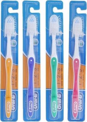 Зубная щетка 1 Чистота 2 Свежесть 3 Сила 40 средняя, 1 шт – фото 15