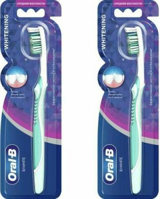 Зубная щетка 3D White Отбеливание средней жесткости – фото 13