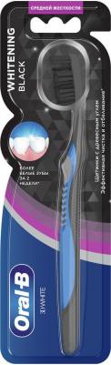 Зубная щетка 3D White Whitening Black средней жесткости – фото 5