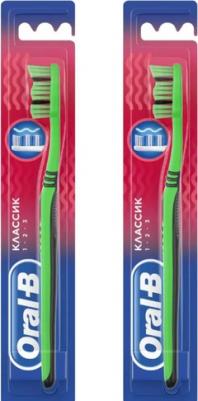 Зубная щетка Classic 3-Effect средняя жесткость, 1шт – фото 8