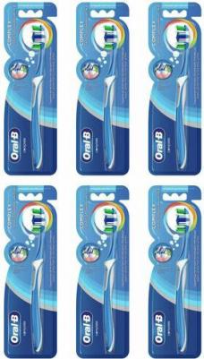 Зубная щетка Комплекс, пятисторонняя чистка 40 средняя 1 шт – фото 4