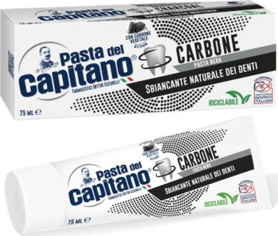 Carbone Зубная паста Отбеливающая, с древесным углем, без фтора, 75 мл – фото 3