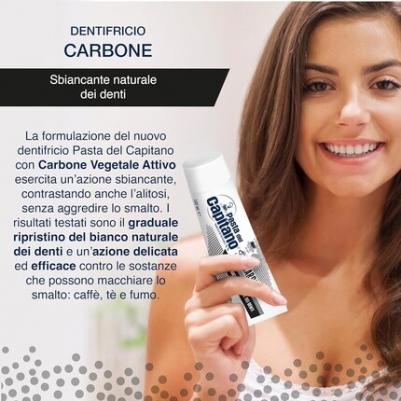 Carbone Зубная паста Отбеливающая, с древесным углем, без фтора, 75 мл – фото 5