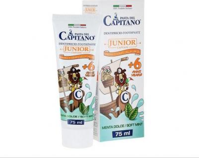Зубная паста детская 6+ "Мята", 75мл – фото 6