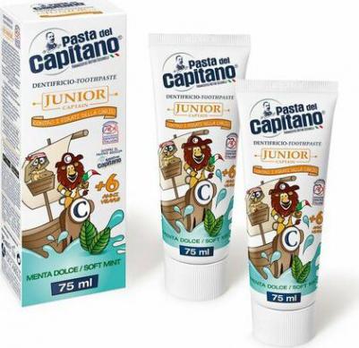 Зубная паста детская 6+ "Мята", 75мл – фото 10