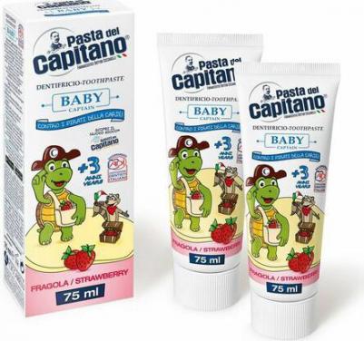 Зубная паста детская Клубника с 3 лет 75 мл – фото 5