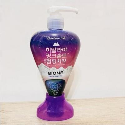 Зубная паста Отбеливающая Bamboo Salt Himalayan Pink Salt Biome Pumping 285г – фото 16