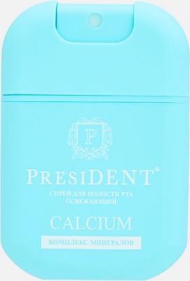 Спрей для полости рта освежающий Calcium мятный бабл-гам
