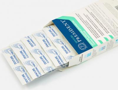 Таблетки для очистки зубных протезов Denture шипучие, 30 шт – фото 9