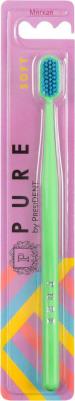 Зубная щетка Pure мягкая, цвет: зеленый – фото 7