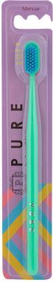 Зубная щетка Pure мягкая, цвет: зеленый – фото 15