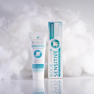 Сенситив Зубная паста, восстановление и отбеливание 94г – фото 13