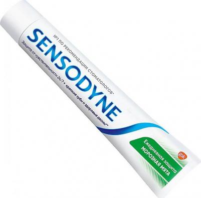 Зубная паста Ежедневная защита. Морозная мята, 75 г – фото 2