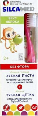 Уход за полостью рта Набор детский для полости рта Зубная паста со вкусом Яблока + зубная щетка 65 – фото 5