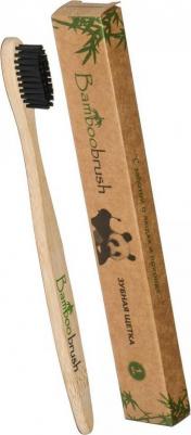 Зубная щетка Бамбуковый уголь средняя, 35