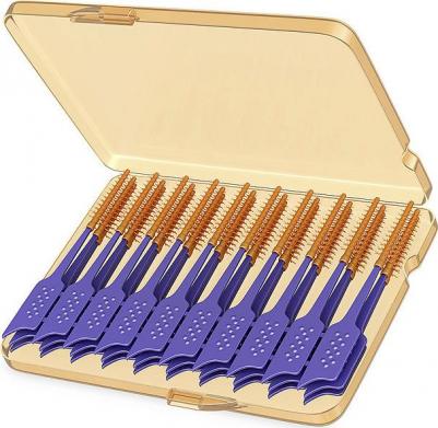 Межзубные ершики SMILEX ORTHO+ размер S (0,5 мм) с мятой, 30 шт – фото 11