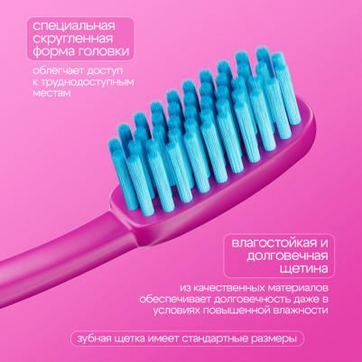 Набор дорожный love/любовь зубная щетка/зубная паста 25г – фото 3